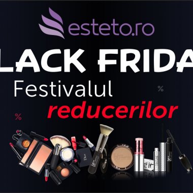 Black Friday Esteto.ro: 50% reducere la produse pentru femei