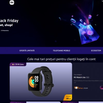 Black Friday 2021: Xiaomi - reduceri la telefoane și produse smart pentru casă