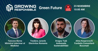 CSR Growing Responsible - evenimentul online despre România de mâine