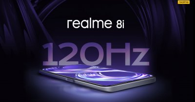 realme lansează modelul 8i: ecran de 120 de Hz pentru gaming și preț foarte bun