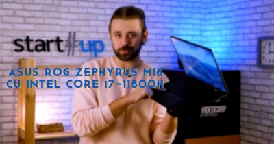 REVIEW ASUS ROG Zephyrus M16 GU603H cu Intel Core i7-11800H: La superlativ