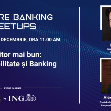 Viitorul finanțării sustenabile - Future Banking Meetups #10