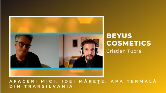 Beyus Cosmetics - afacerea care a dat putere apei din Transilvania