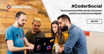 Școala de programare Codecool ajută 3 ONG-uri să dezvolte instrumente digitale
