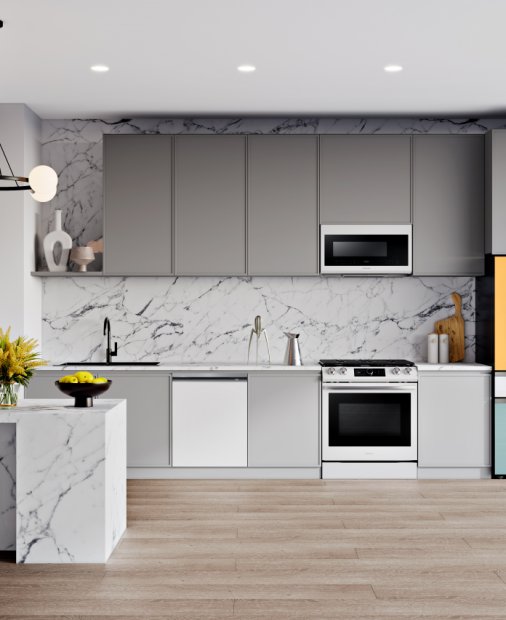 CES 2022: Acest frigider Samsung aduce design vintage și tehnologii ultramoderne