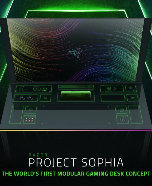 Razer prezintă un concept de PC integrat într-un birou