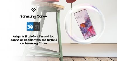 Asigurare pentru telefon: Samsung lansează un pachet pentru România