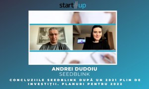🎥 Andrei Dudoiu, Seedblink: Startup-urile au ridicat peste 18 mil. de euro