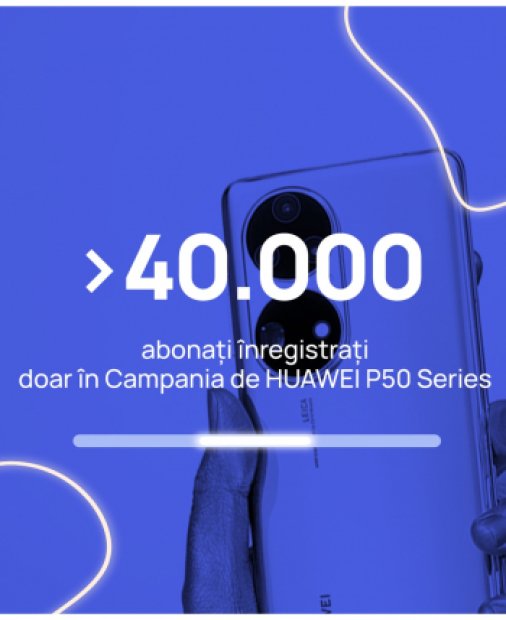 HUAWEI P50 Pro și HUAWEI P50 Pocket: Peste 1.000 de precomenzi în România