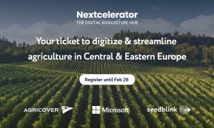 Înscrieri deschise până pe 28 februarie la acceleratorul agritech Nextcelerator