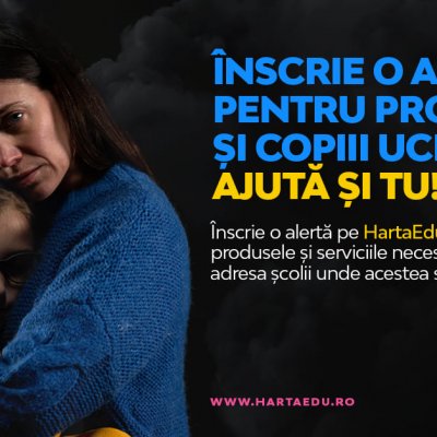 HartaEdu ajută școlile care au devenit centre de suport pentru refugiați