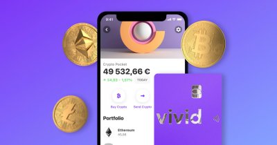 Fintech-ul Vivid aduce în România platforma proprie cu 100 de monede digitale