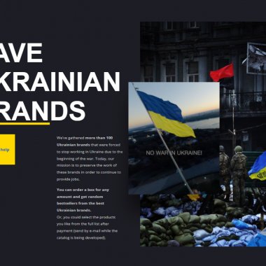 Site-ul prin care donezi și primești produse care susțin brandurile ucrainene