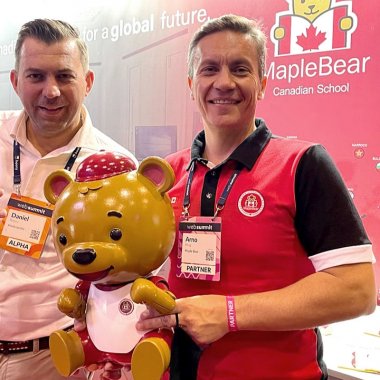Startup-ul educațional Kinderpedia, parteneriat global cu 550 de școli Maple Bear
