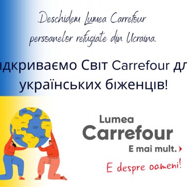 Joburi pentru ucraineni: Carrefour pune la dispoziție 200 de posturi deschise