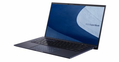 Asus lansează ExpertBook B9, cel mai ușor laptop business de 14 inchi din lume