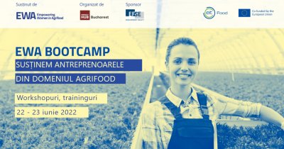 Bootcamp EWA, workshop dedicat femeilor cu afaceri în domeniul agroalimentar