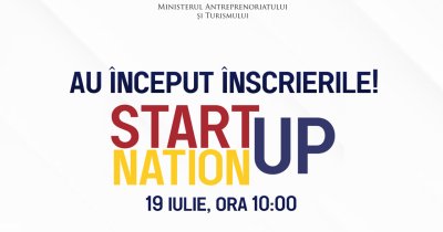 UPDATE: Start-Up Nation 2022 - sesiunea de aplicații s-a deschis