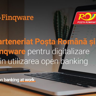 Finqware duce open banking-ul la Poșta Română: parteneriat pentru eficientizare