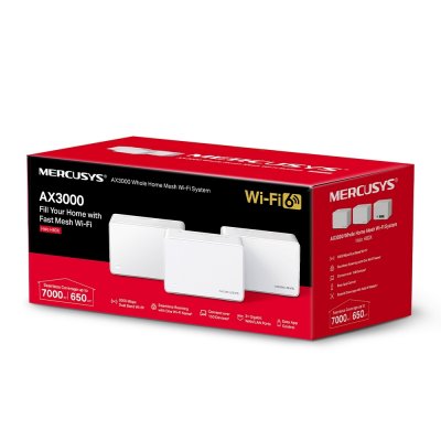 Mercusys Halo H80X, sistem mesh Wi-Fi 6 cu viteze de până la 3000 Mbps