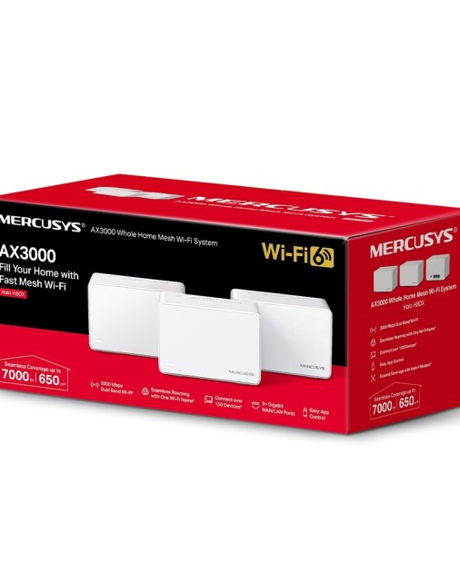 Mercusys Halo H80X, sistem mesh Wi-Fi 6 cu viteze de până la 3000 Mbps