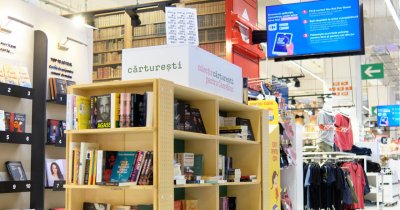 Insule de carte Cărturești în mai multe magazine Carrefour din țară