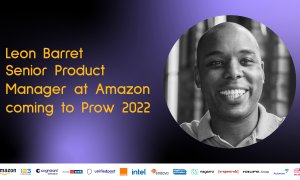 Leon Barret, Senior Product Manager Amazon, pe scena Prow 2022 la Timișoara