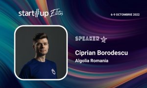 Ciprian Borodescu (Algolia) e unul dintre campionii Startup Elites. Ce poți învăța de la el
