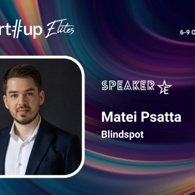 Matei Psatta (Blindspot) e unul dintre campionii Startup Elites. Ce poți învăța de la el