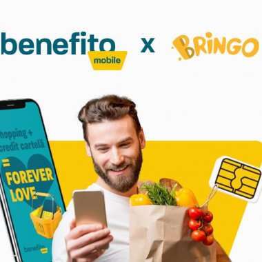 Bringo aduce Benefito Mobile: cartelă prepaid cu credit la achiziția de produse