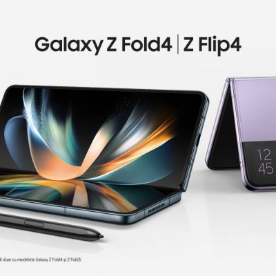 Noile telefoane pliabile Samsung Galaxy, disponibile pentru comandă în România