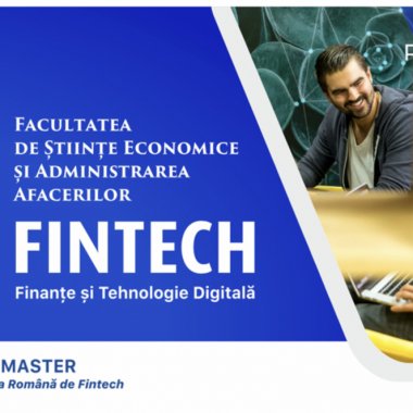 RoFin.tech, 3 burse de studiu la masterul FINTECH-Finanțe și tehnologie Digitală