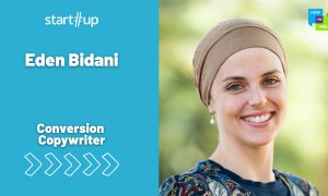 Eden Bidani, speaker How to Web: Cum faci un landing page de startup eficient