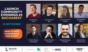 Launch Community Evenings #5 Bucharest, pe 20 septembrie: startup-uri, tehnologie și inovație