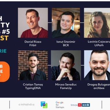 Launch Community Evenings #5 Bucharest, pe 20 septembrie: startup-uri, tehnologie și inovație