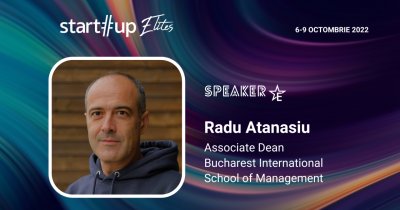 Radu Atanasiu (BISM) e speaker la Startup Elites. Ce poți învăța de la el
