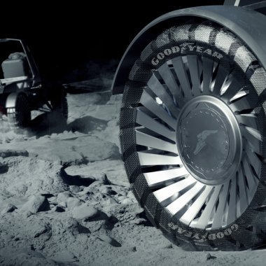Goodyear și parteneriatul prin care lucrează la anvelope pentru Lună