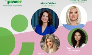 GirlPower, mentorat de la OTP Bank: 2 câștigătoare pentru burse de 6.000 euro