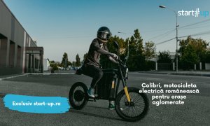 Colibri, motocicleta electrică 100% românească ce vrea să cucerească orașul