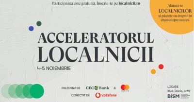 Inițiativa Localnicii continuă să susțină antreprenorii locali prin lansarea Acceleratorului Localnicii