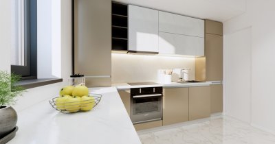Cum să alegi mobilă pentru o bucătărie de mici dimensiuni?