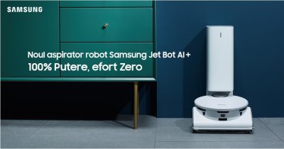 Samsung Jet Bot AI+ e aspiratorul prin care poți monitoriza animalul de companie