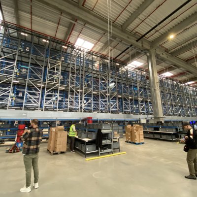 eMAG Black Friday 2022: Centrul logistic de la Joița, automatizat pentru o productivitate sporită