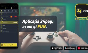 Cu aplicația 24pay poți achiziționa acum și vouchere pentru jocuri video