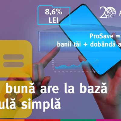 ProCredit Bank majorează dobânzile la depozitele pe 12 luni în lei și euro