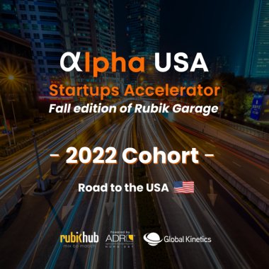 Rubik Hub: Alpha USA Startups Accelerator, startup-urile cu destinația America