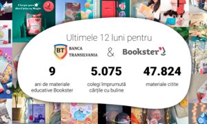 Organizații care citesc: Banca Transilvania și Bookster