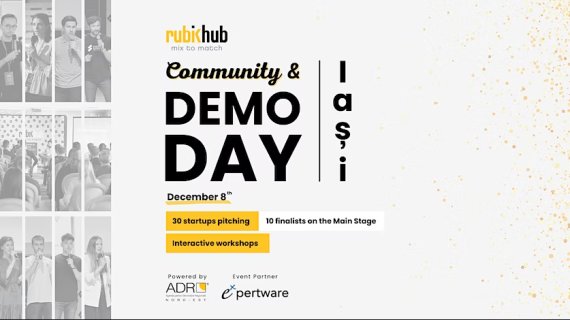 Rubik Hub Community & Demo Day: evenimentul oamenilor care construiesc afaceri