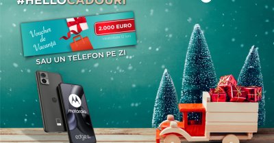 Motorola oferă o vacanță de 2000 de euro sau un telefon în fiecare zi la achiziția unui telefon Motorola