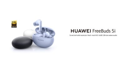 Huawei prezintă Freebuds 5i, noua generație a căștilor wireless ieftine și bune